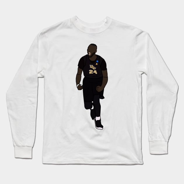 Tacko Fall - NCAA College Basketball UCF Long Sleeve T-Shirt by xavierjfong